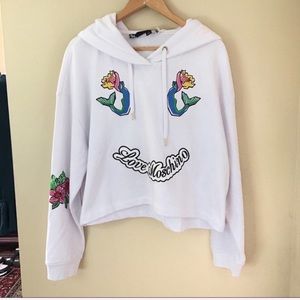 LOVE MOSCHINO Women’s Sweatshirt Hooded Mermaid